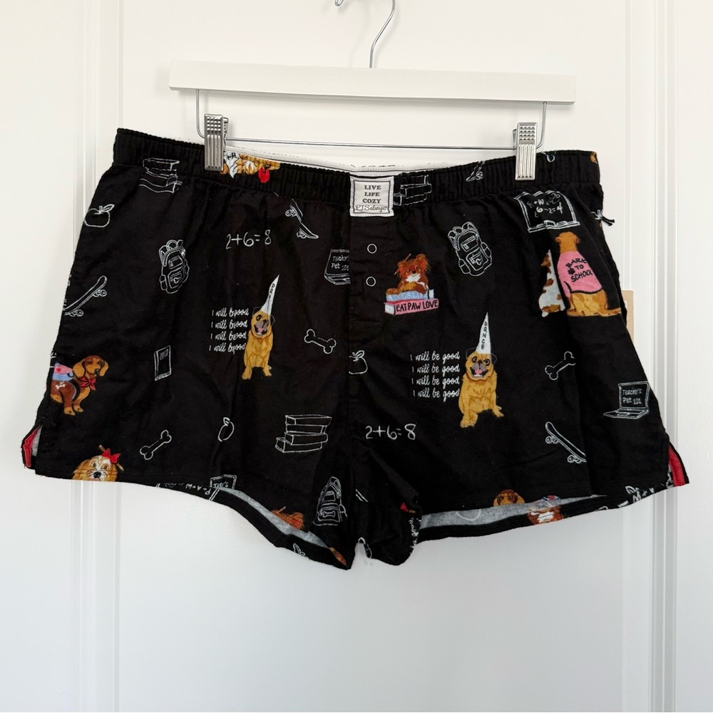 PJ Salvage Teacher’s Pet Dog Shorts